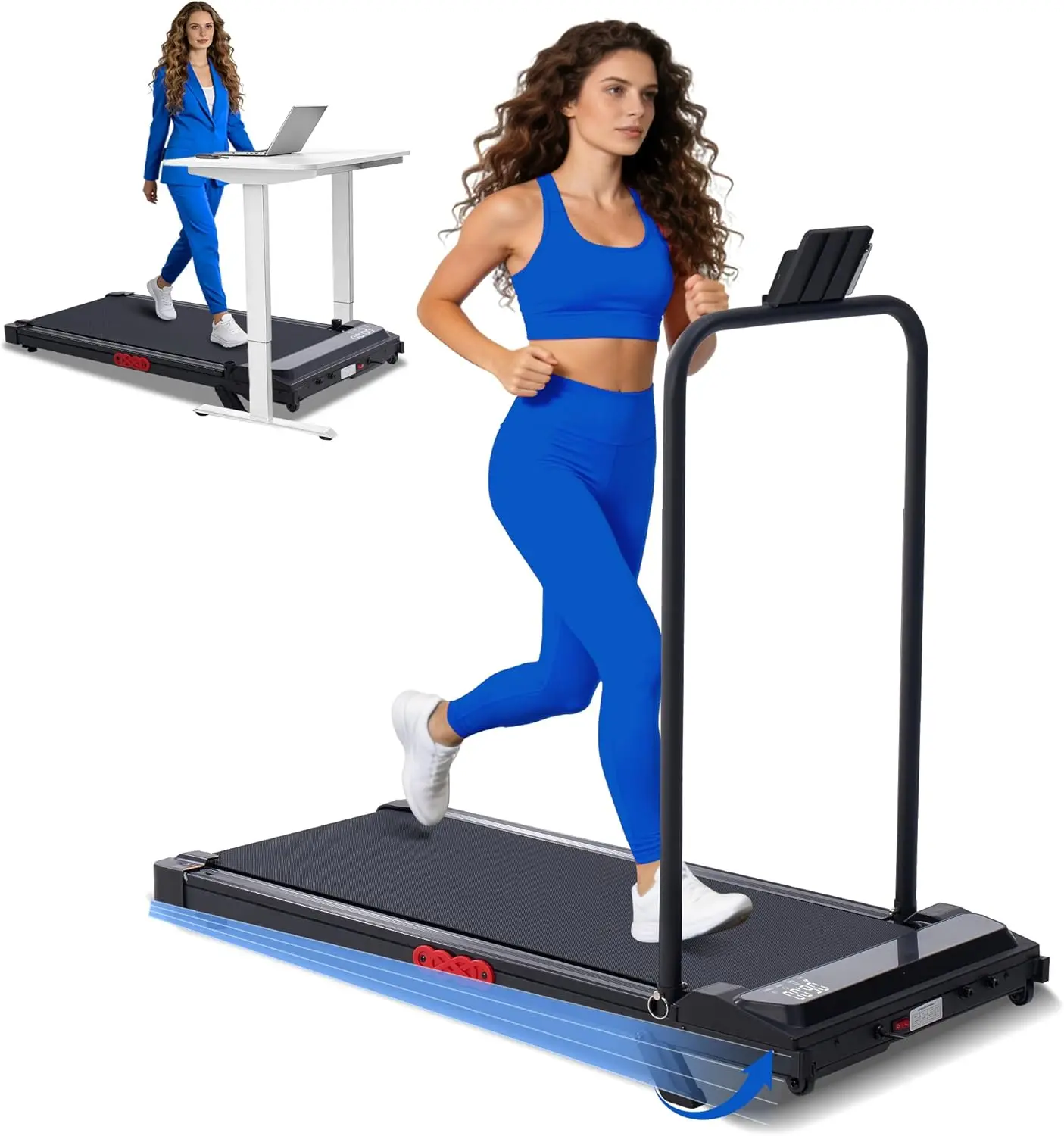 SUOUER Under Desk Treadmills with Incline